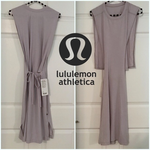 lululemon athletica Other - 🏃🏻‍♀️NWT RARE Lululemon Layer Up Dress Sz 4 Gray